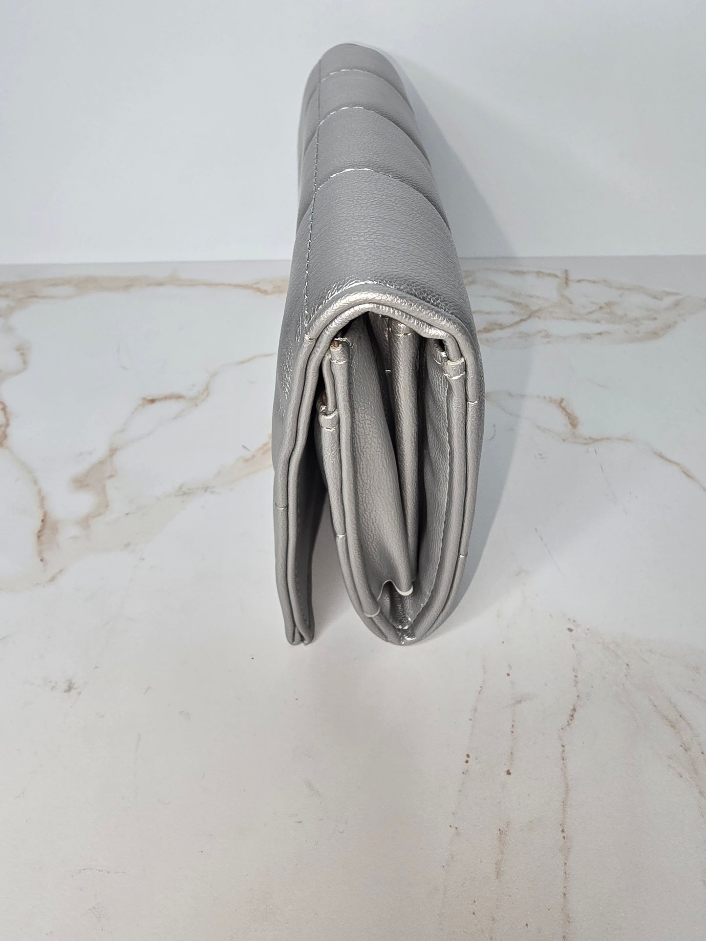 House of Want Silver Vegan Chain Crossbody