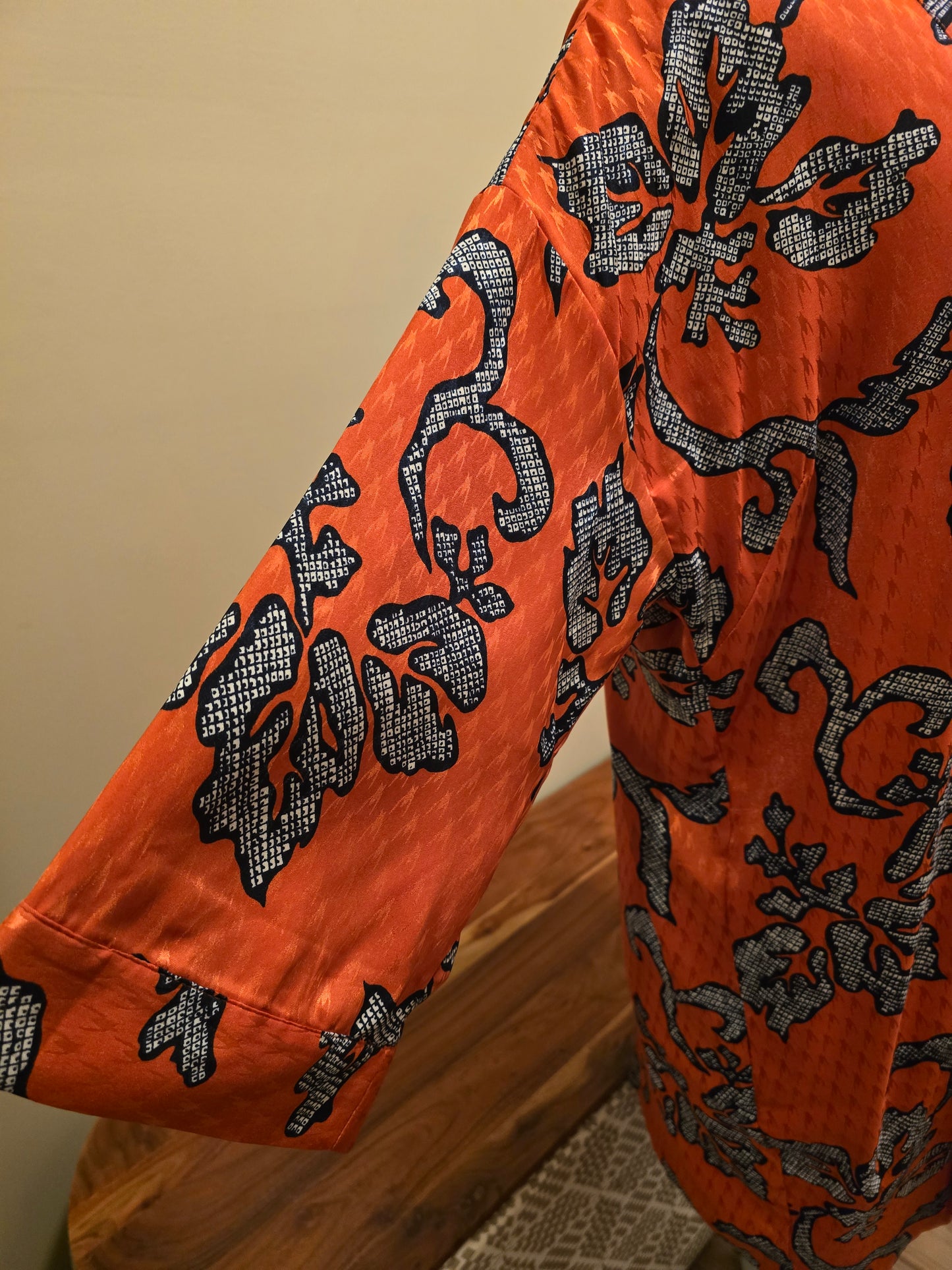 Chico's Printed Kimono Sz M