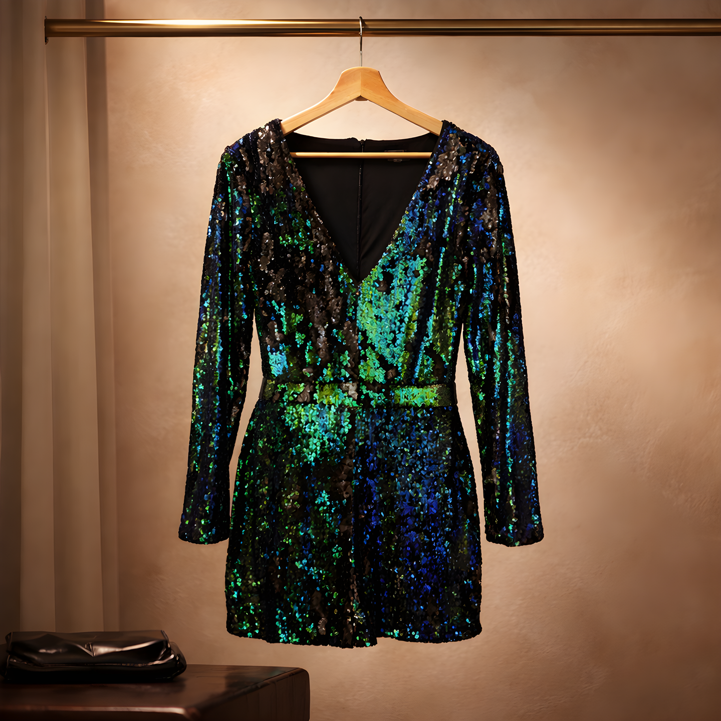 Haoduoyi Sequin Romper Sz XL (best fit L)