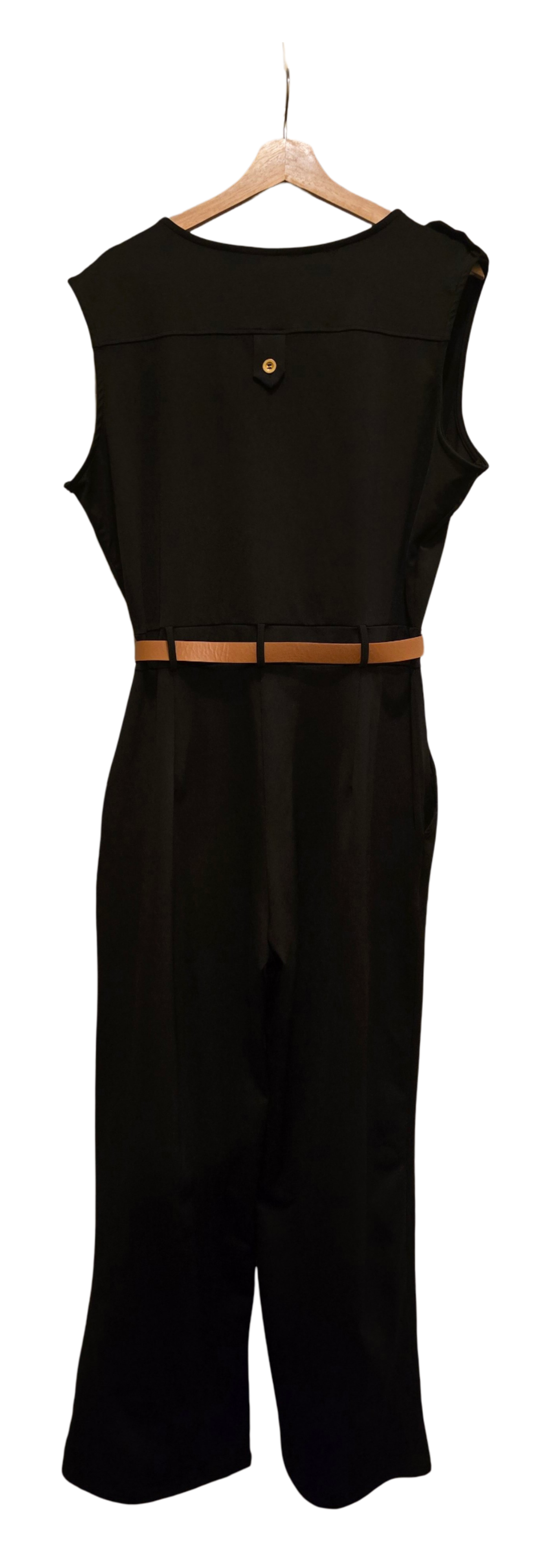 Black Wide Leg Jumpsuit Sz XXL