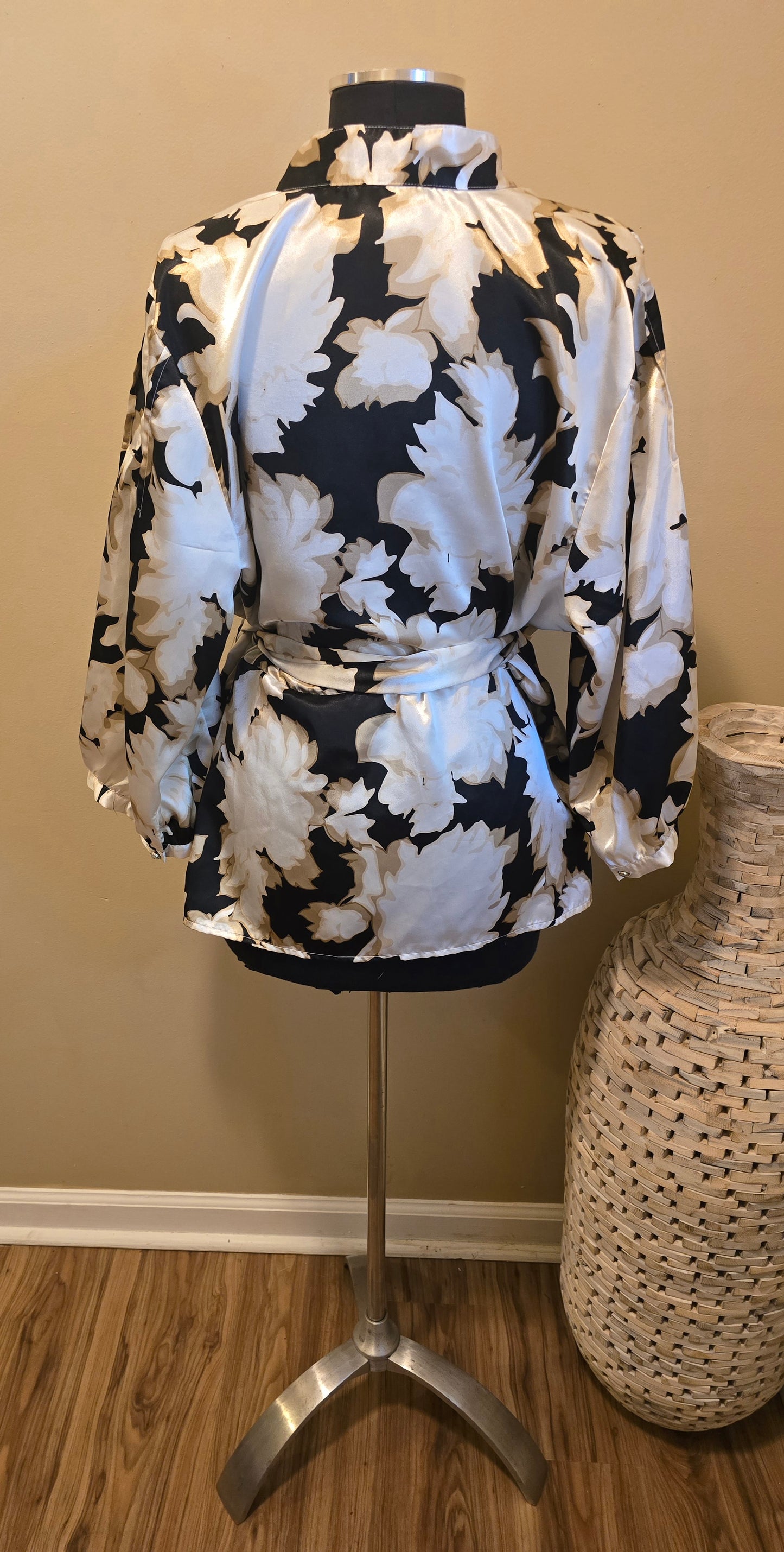 Floral Balloon Sleeve Blouse Sz 22/24