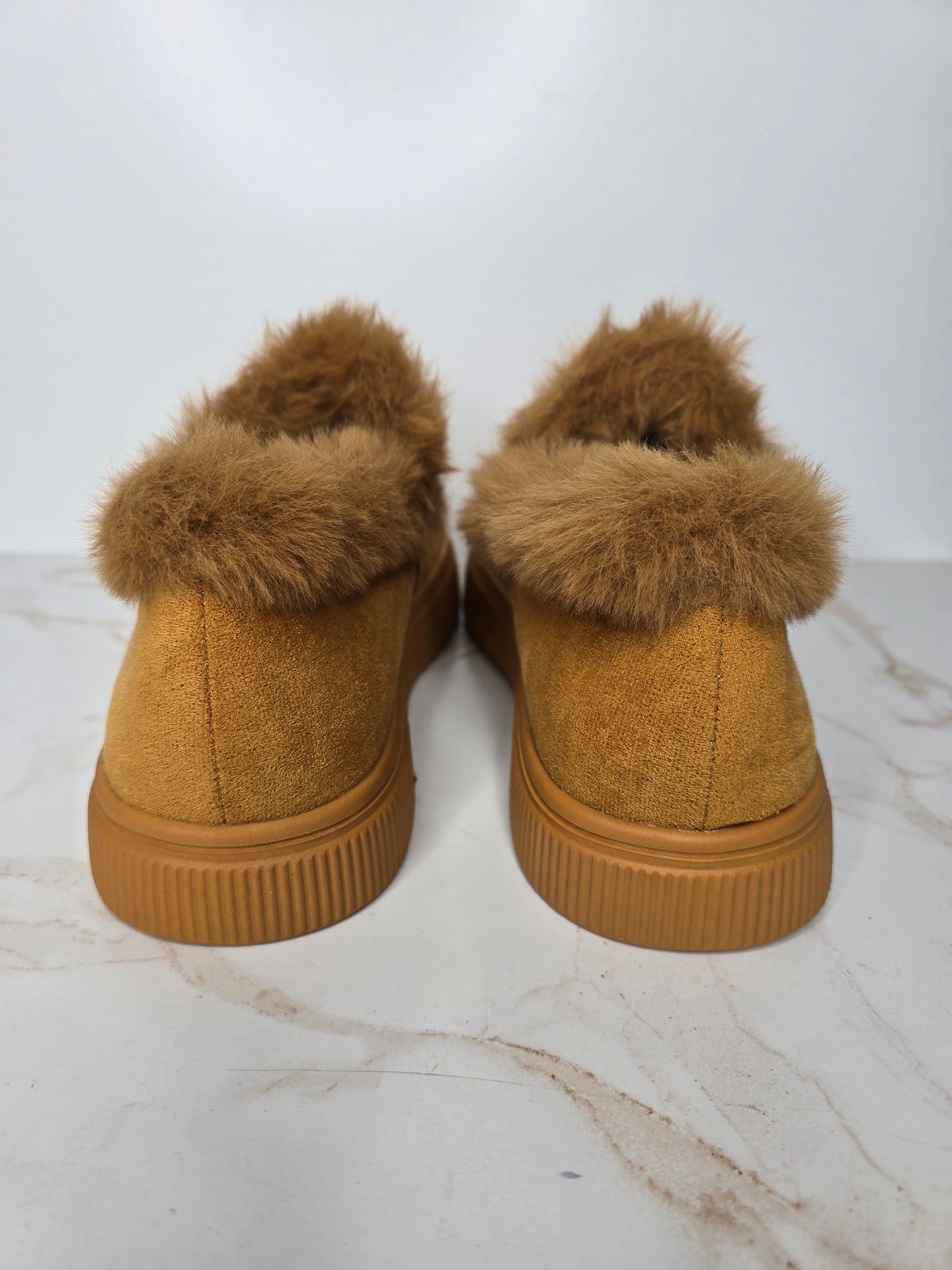 Faux Suede Loafer Slip Ons Sz 10.5