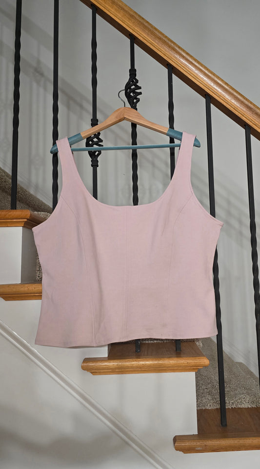 A New Day Blush Tank Sz XXL