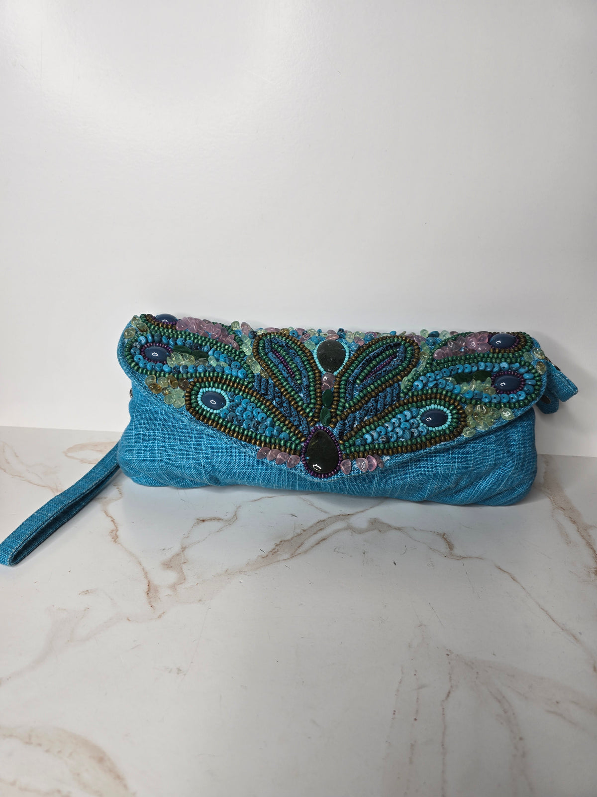 Chico's Beaded Clutch