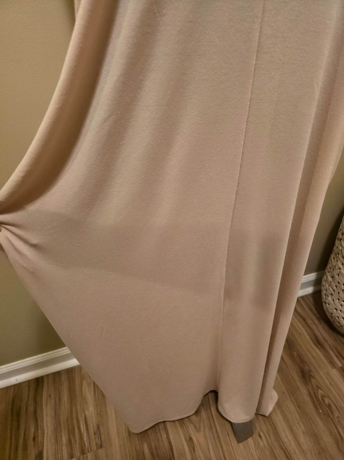 Spaghetti Strap Beige Maxi Dress Sz XL