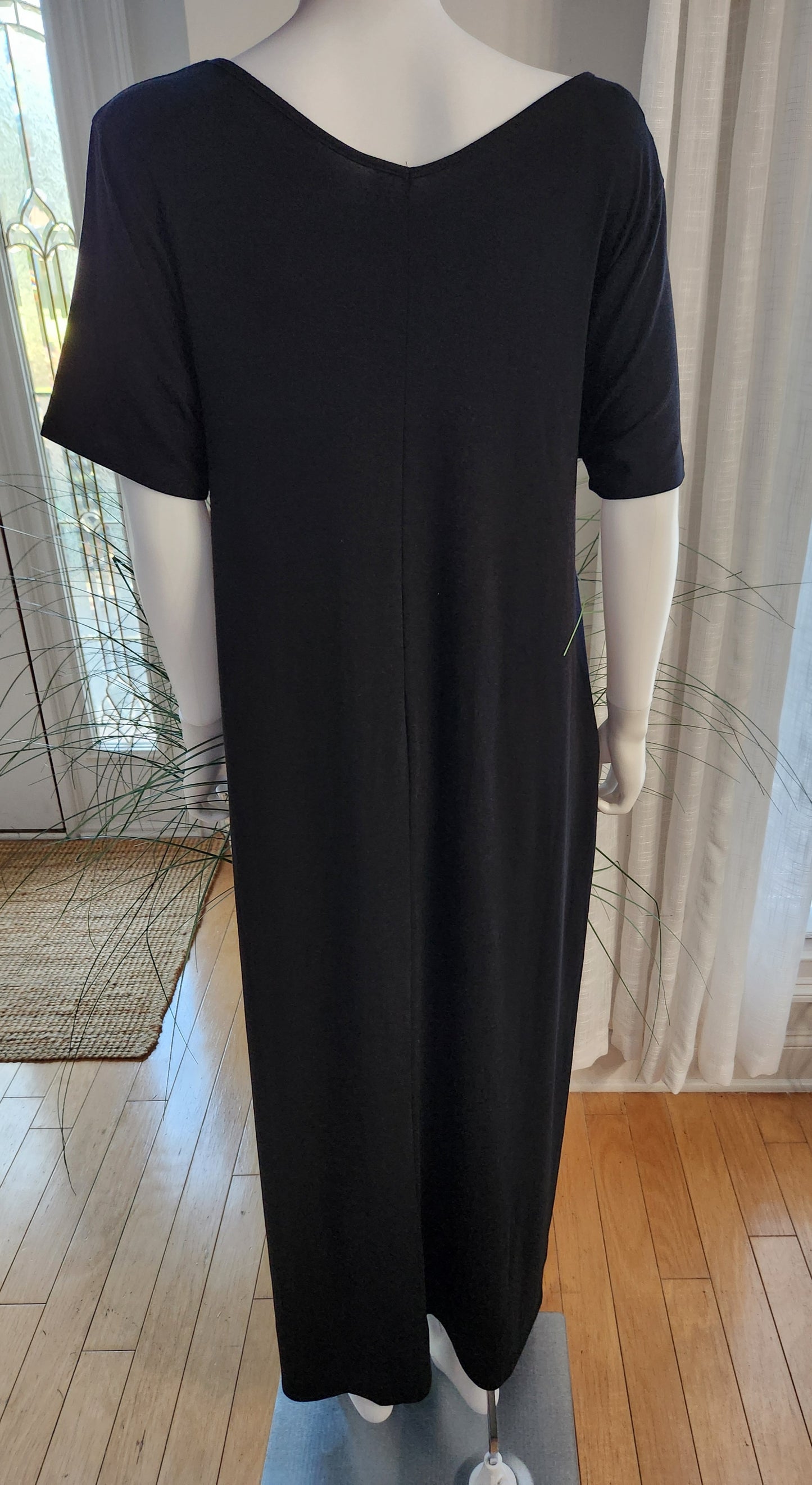 Samantha Black Maxi Dress