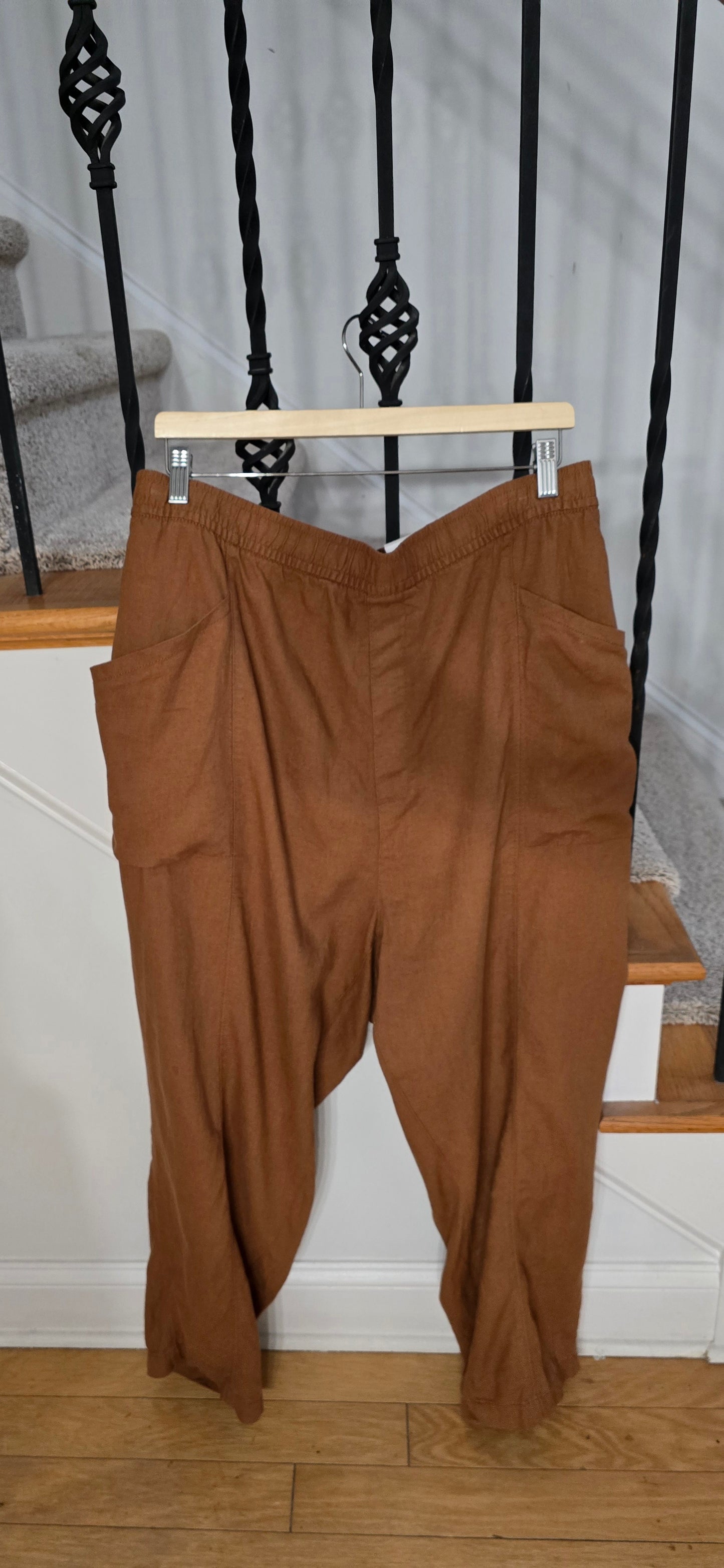 Old Navy Linen Pants Sz 4X