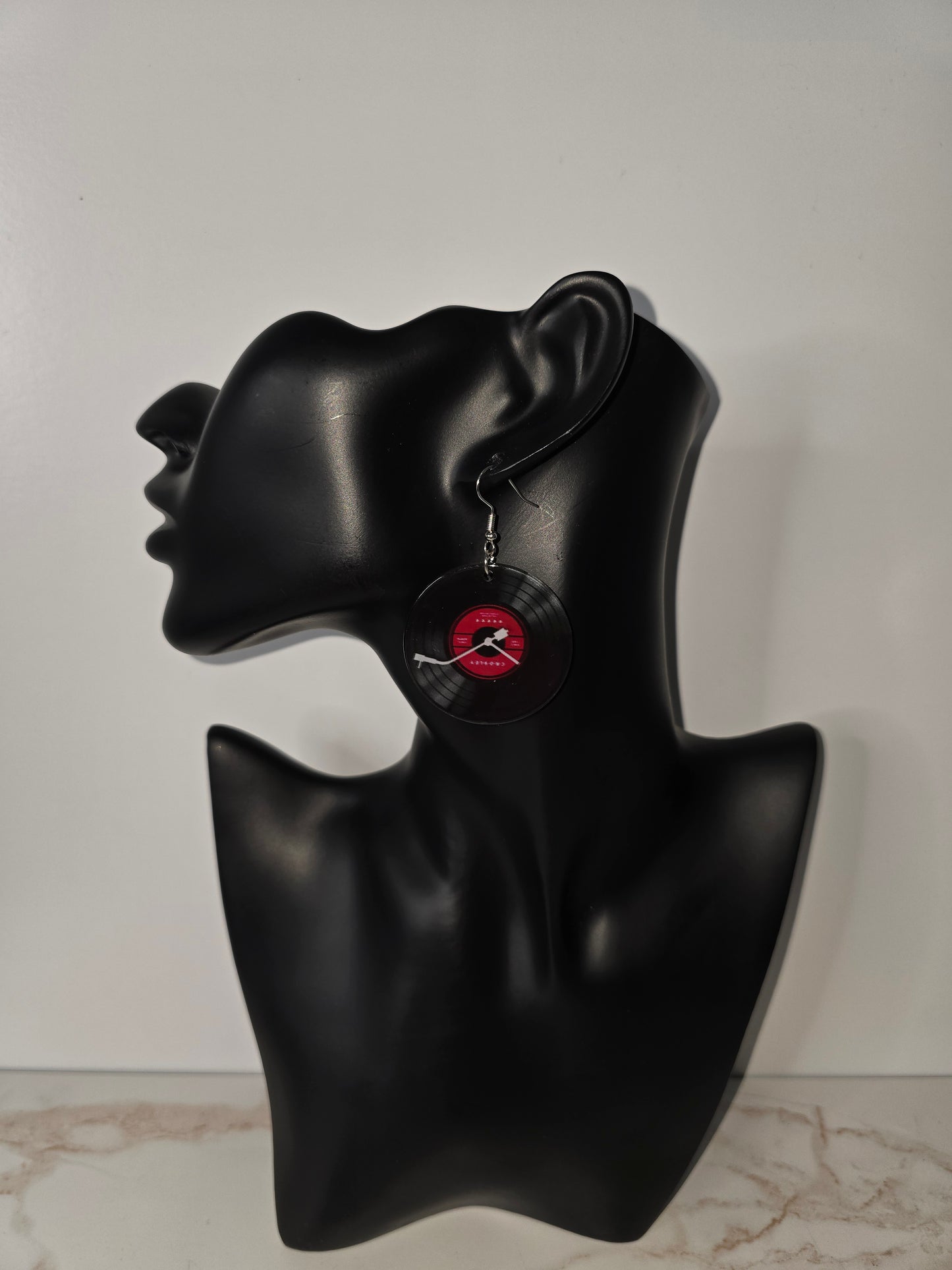 Vinyl Record Earrings