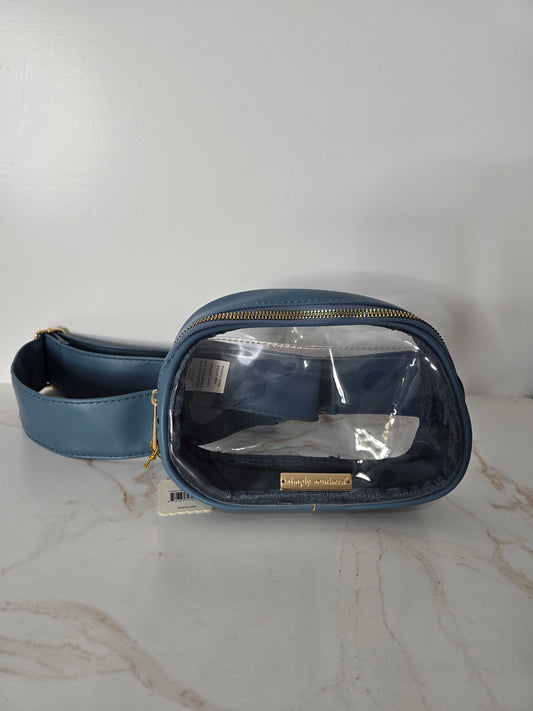 Simply Southern Blue Clear Fanny Pack