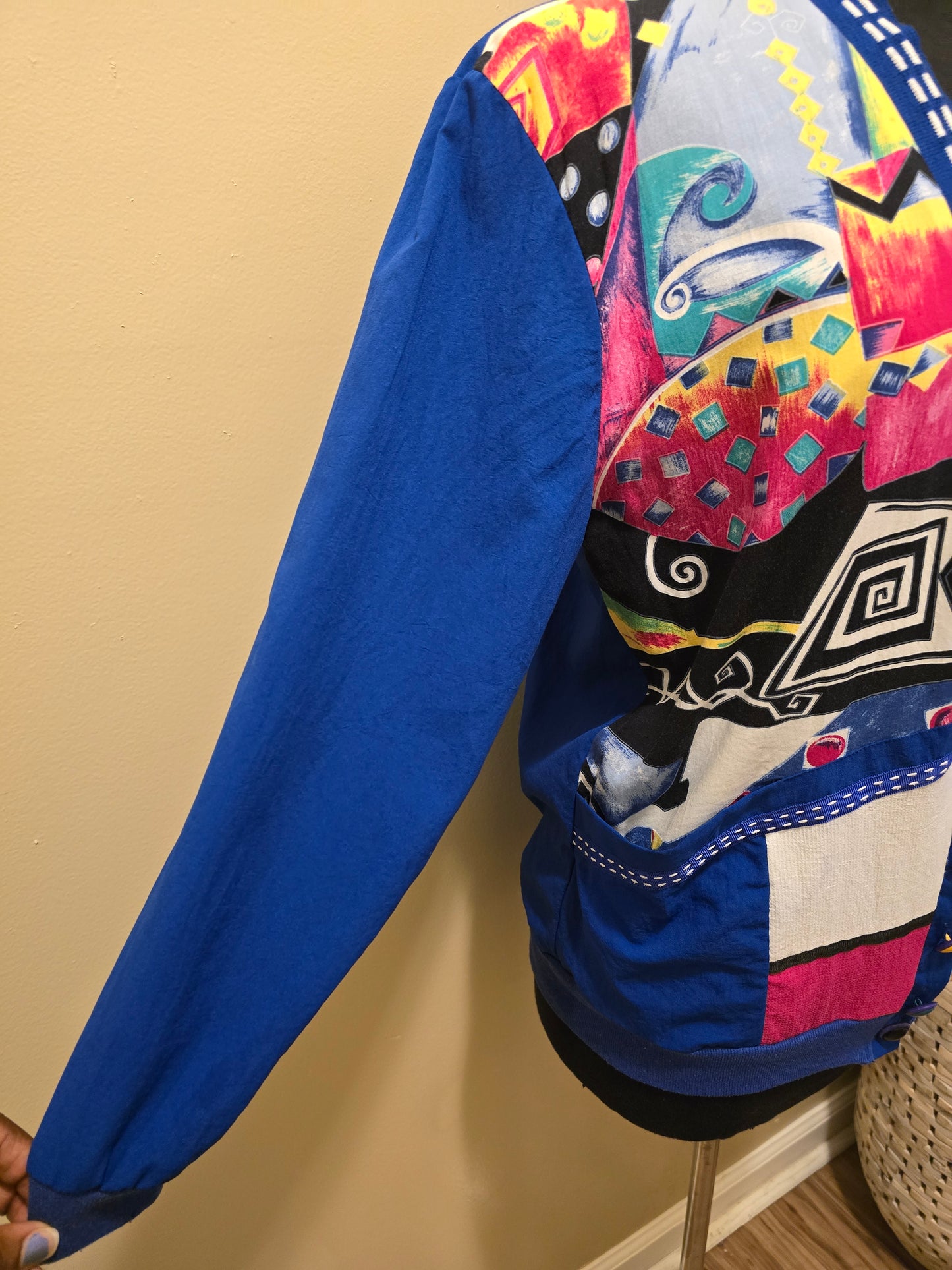 Vintage Vibrant Cardigan Sz L