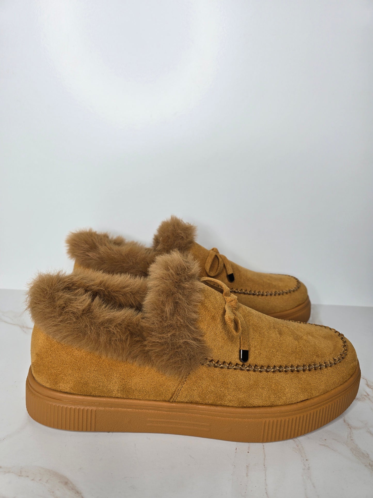 Faux Suede Loafer Slip Ons Sz 10.5