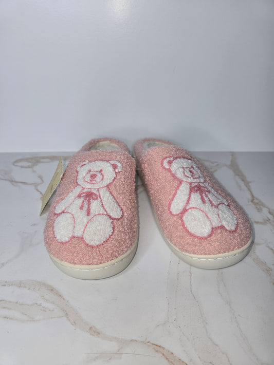 Simply Southern Teddy Bear Slippers Sz S/XS