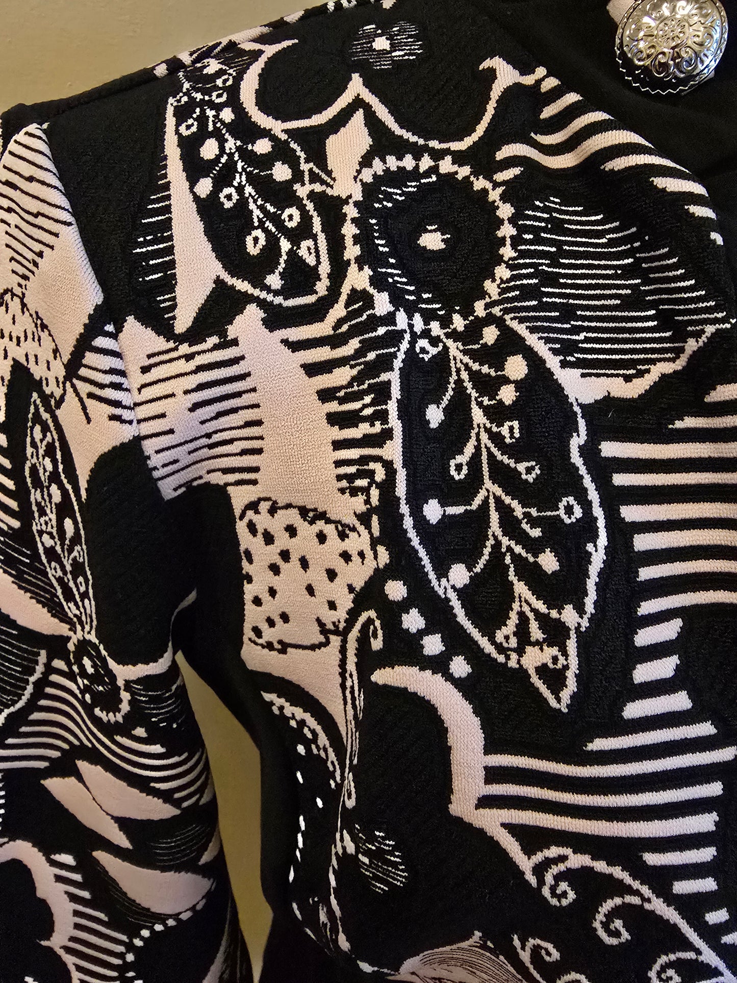 Joseph Ribkoff Abstract Floral Blazer Sz 6