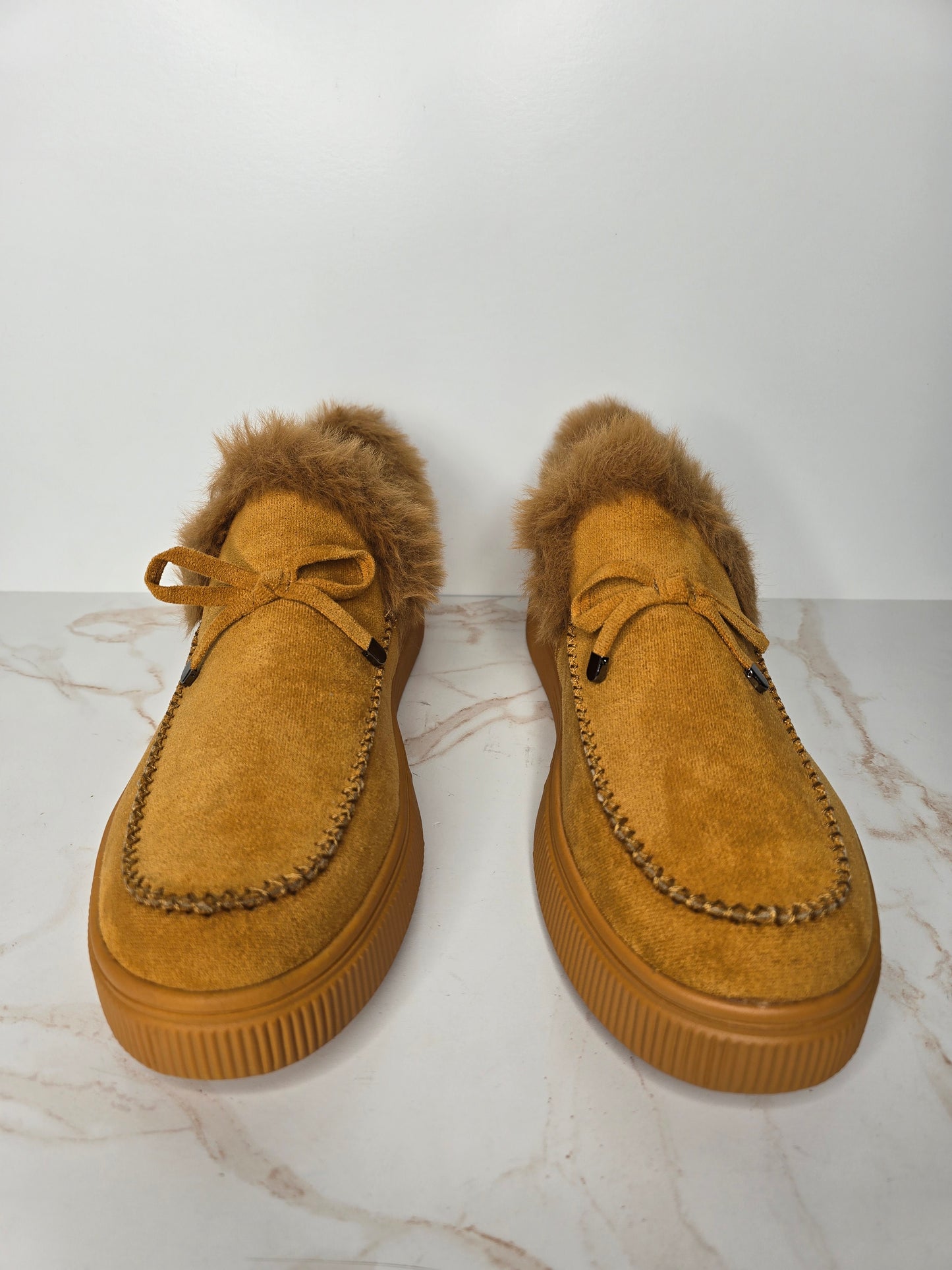 Faux Suede Loafer Slip Ons Sz 10.5