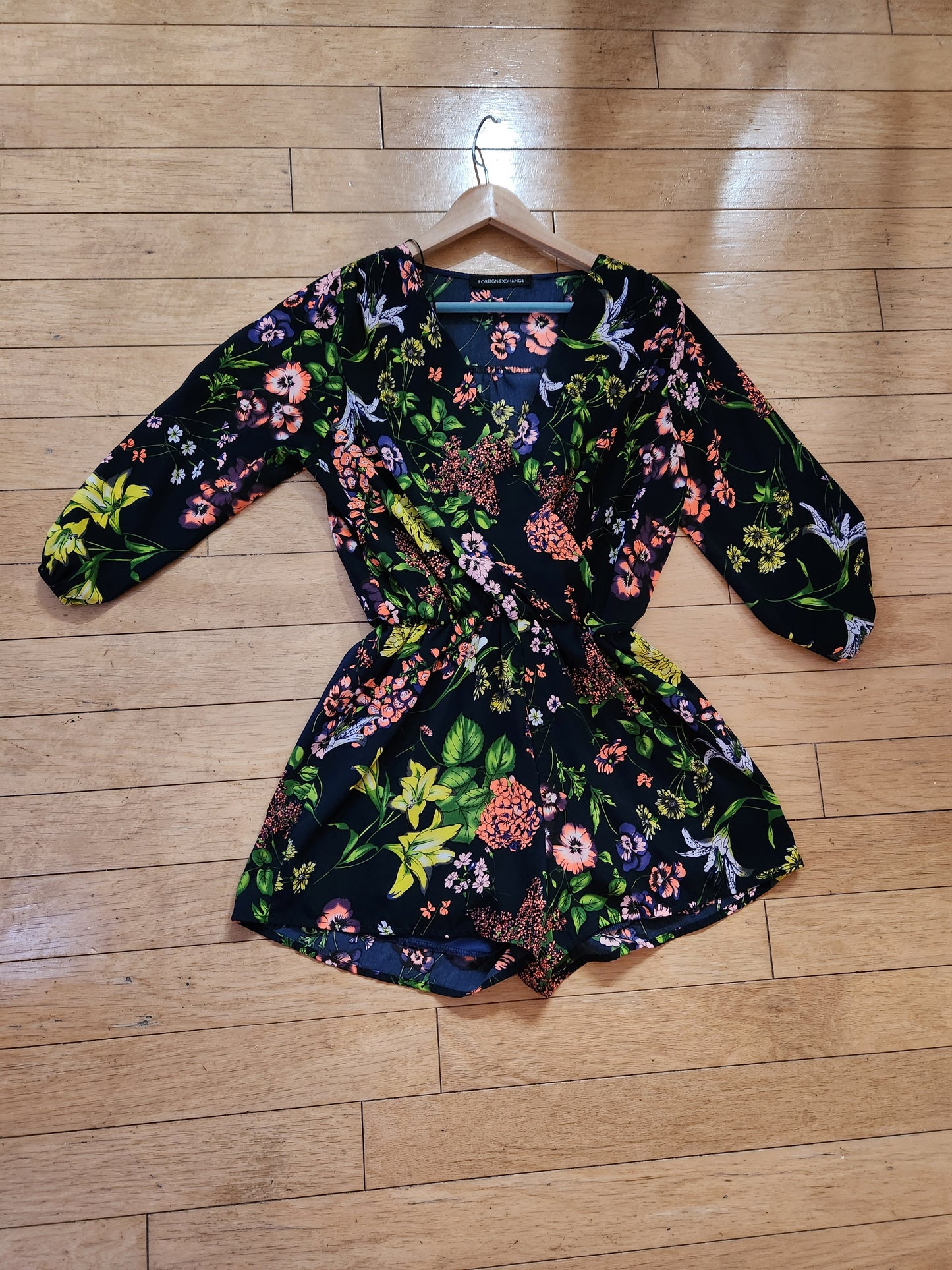 Foreign Exchange Romper Sz XS