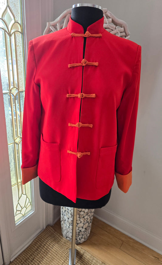 Kuijia Asian Blazer Jacket Sz M