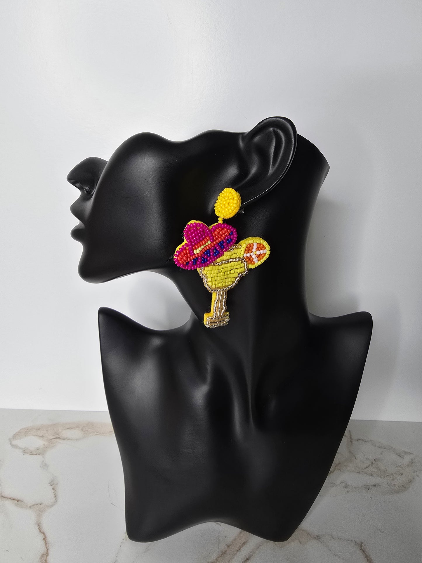 Margarita & Sombrero Earrings