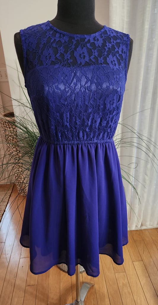 Divided By H&M Blue Dress Sz M