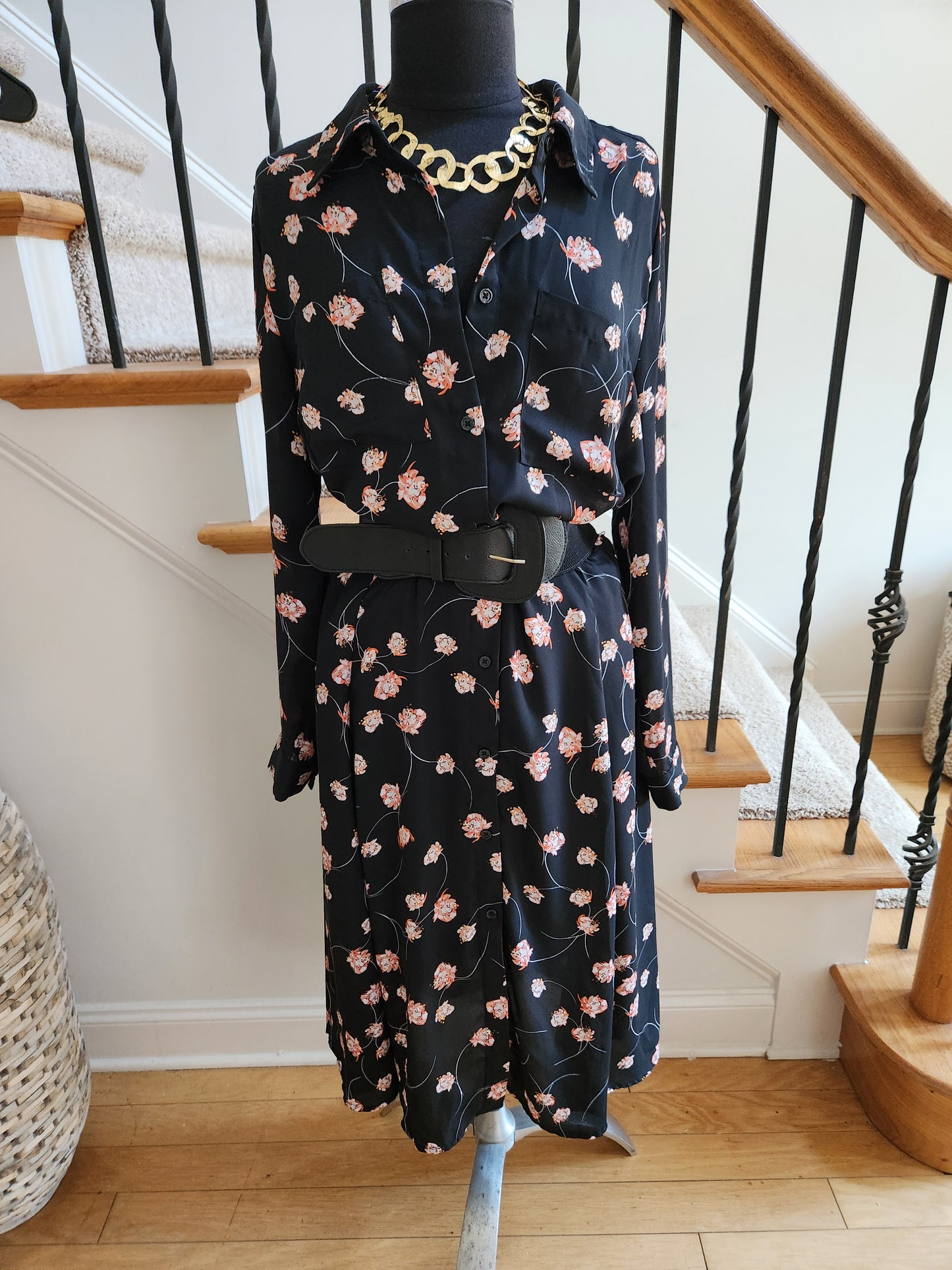 Who What Wear Floral Dress Sz XXL