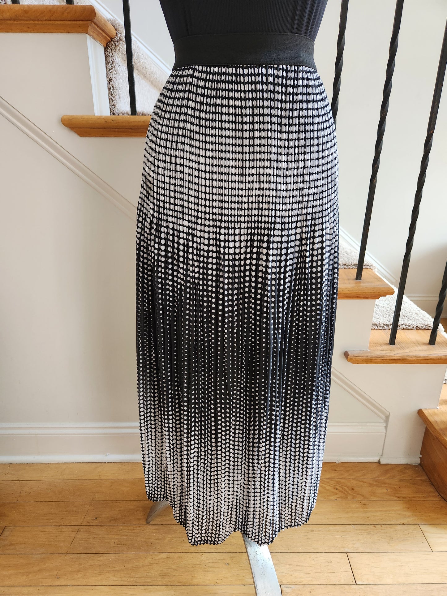 Kim Rogers Black & White Skirt Sz 1X