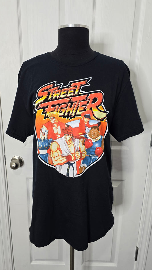 Street Fighter Graphic Tee Sz L