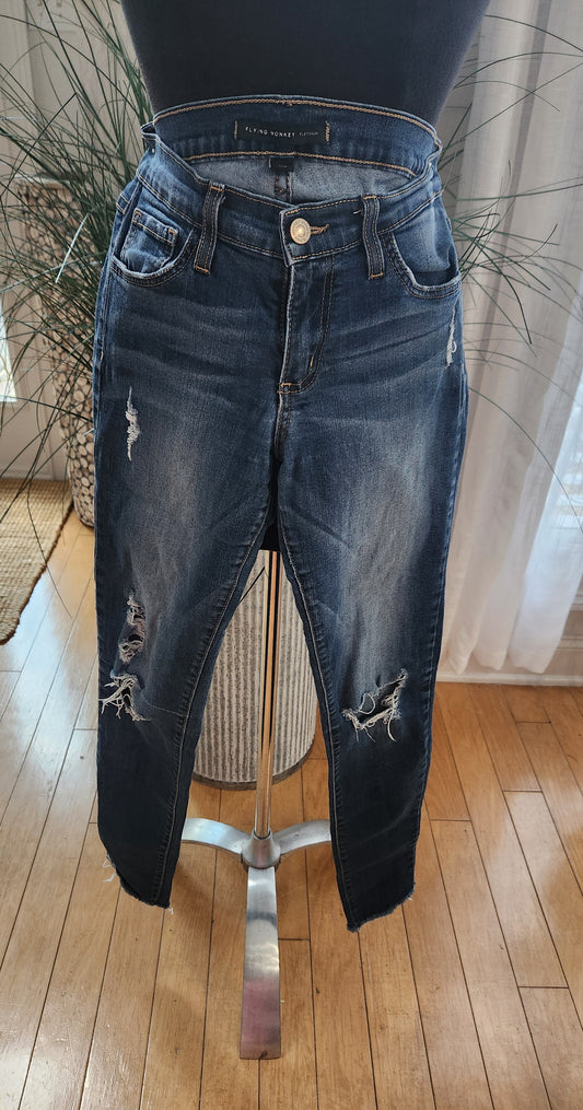 Flying Monkey Distressed Jeans Sz 27"