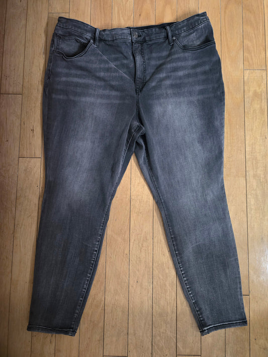Terra & Sky Grey Skinny Jeans Sz 22W
