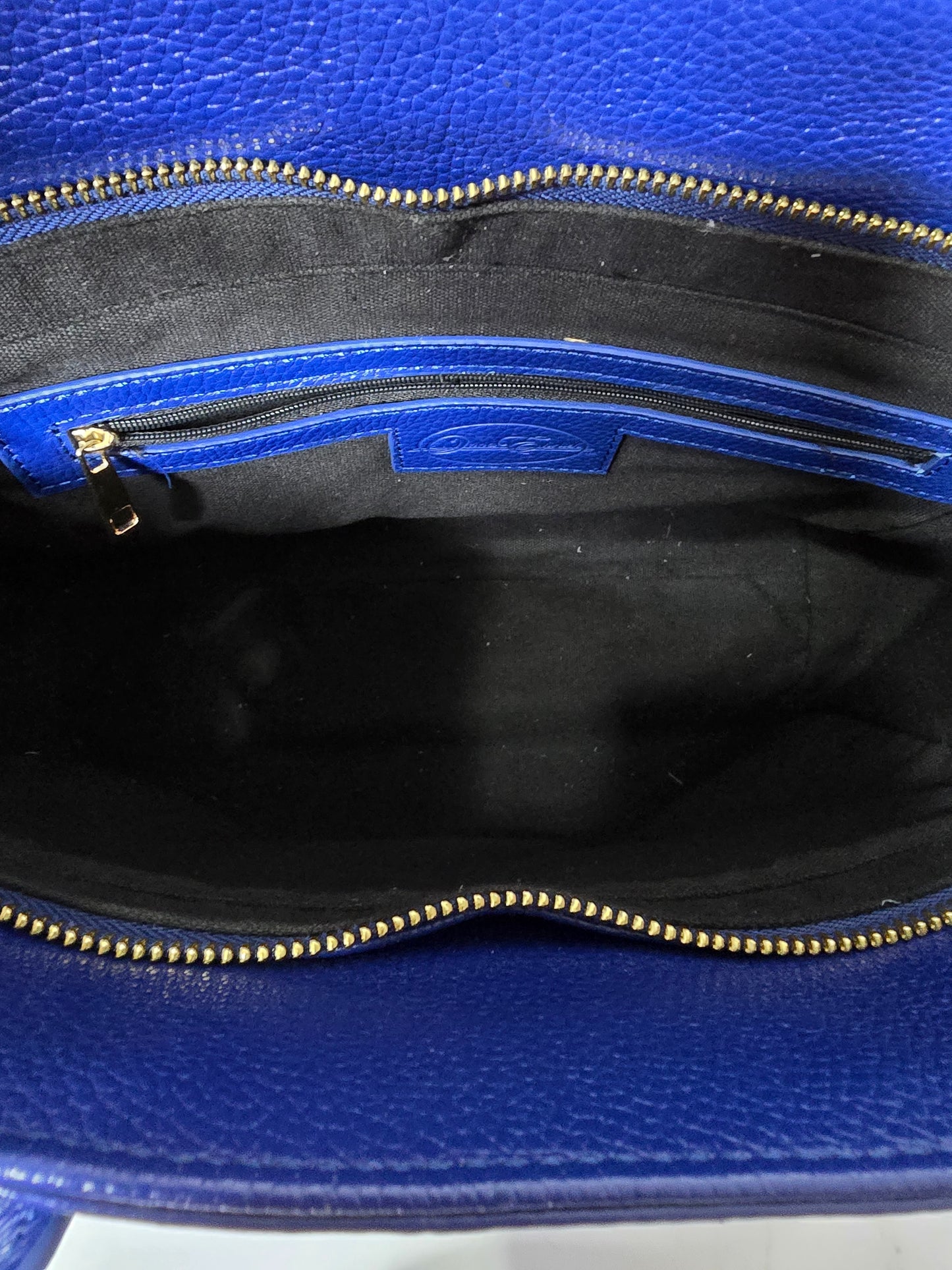 Onna Ehrlich Blue Leather Handbag* See Disclaimer