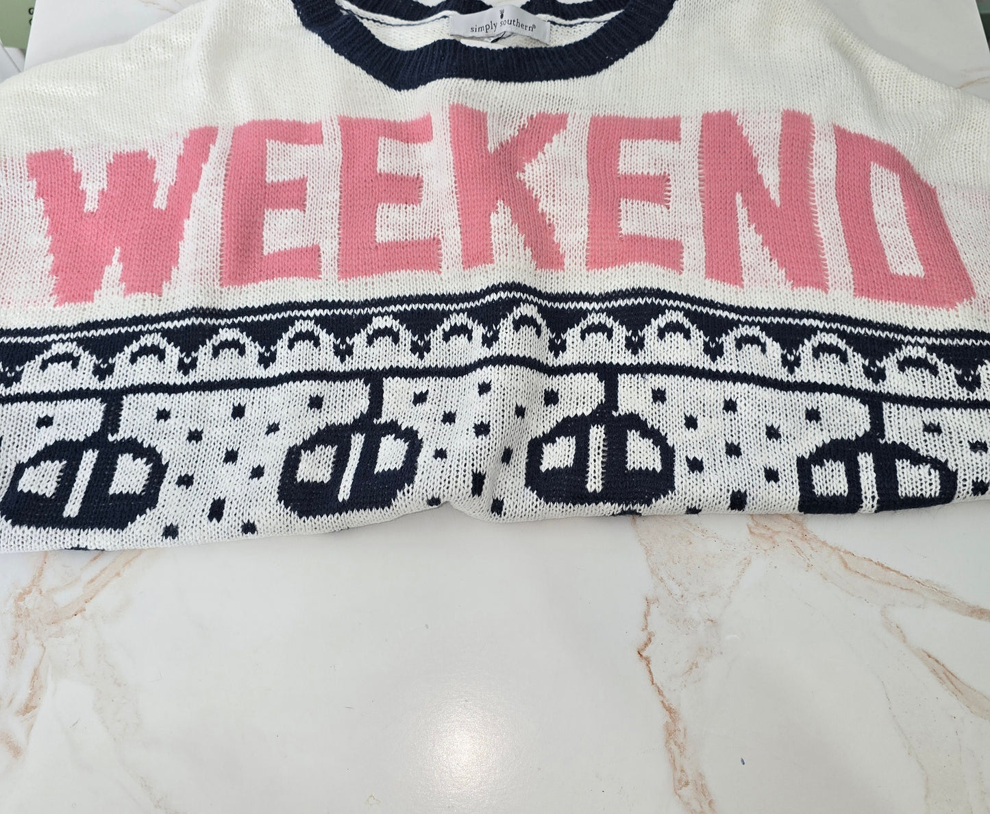 Simply Southern Weekend Sweater Sz L/XL