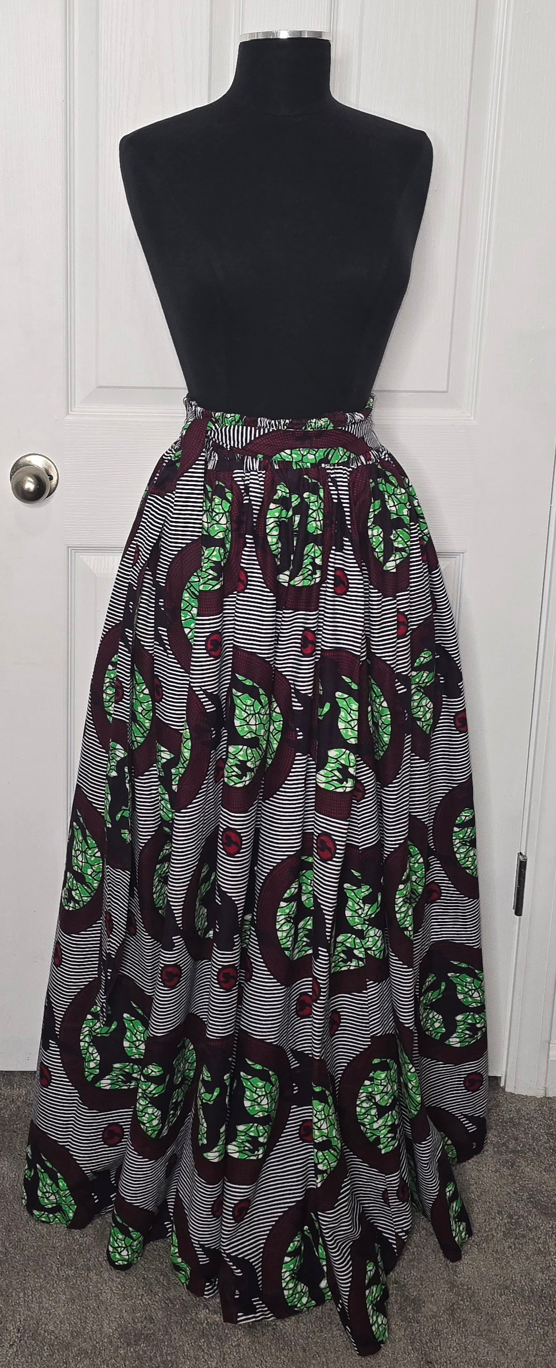 WorldWind Ankara Maxi Skirt One Size